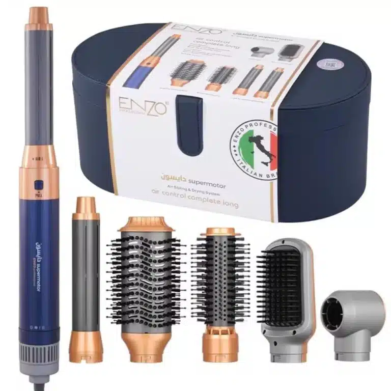 Dark Blue ENZO EN-4133 6-in-1 Hair Styling Set (1500W)