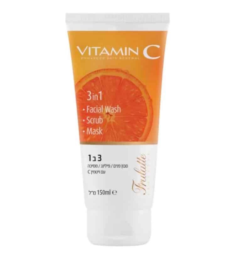 Frulatte 3-in-1 Face Wash / Scrub / Mask with Vitamin C (150 ml)