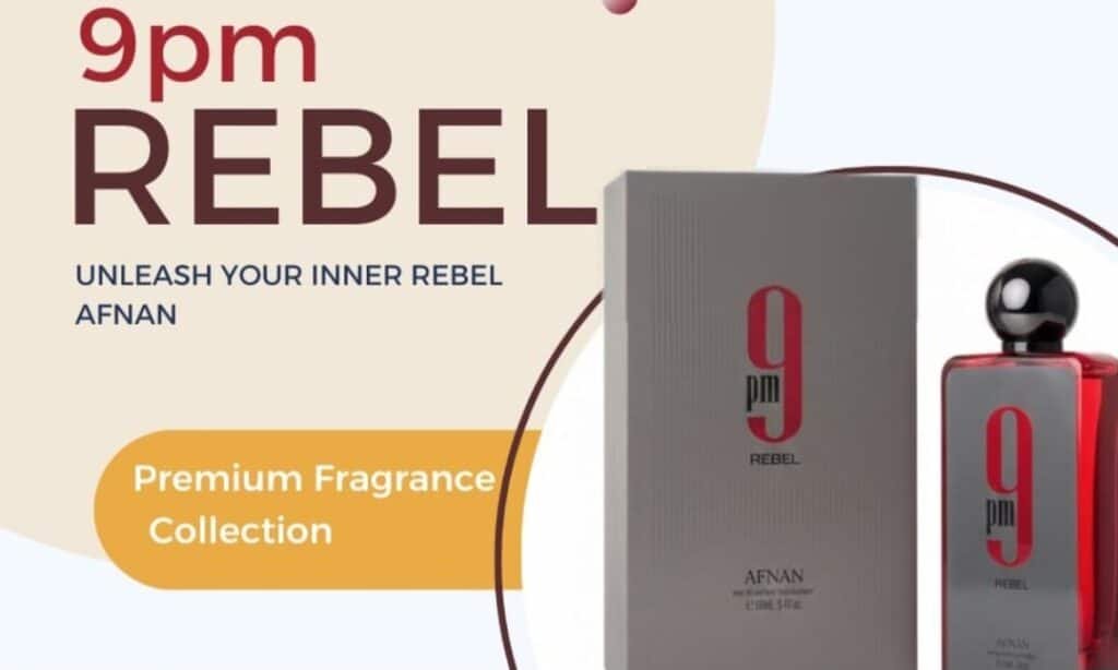 Afnan 9 PM Rebel – Men’s Eau de Parfum (100 ml), product gallery view 1