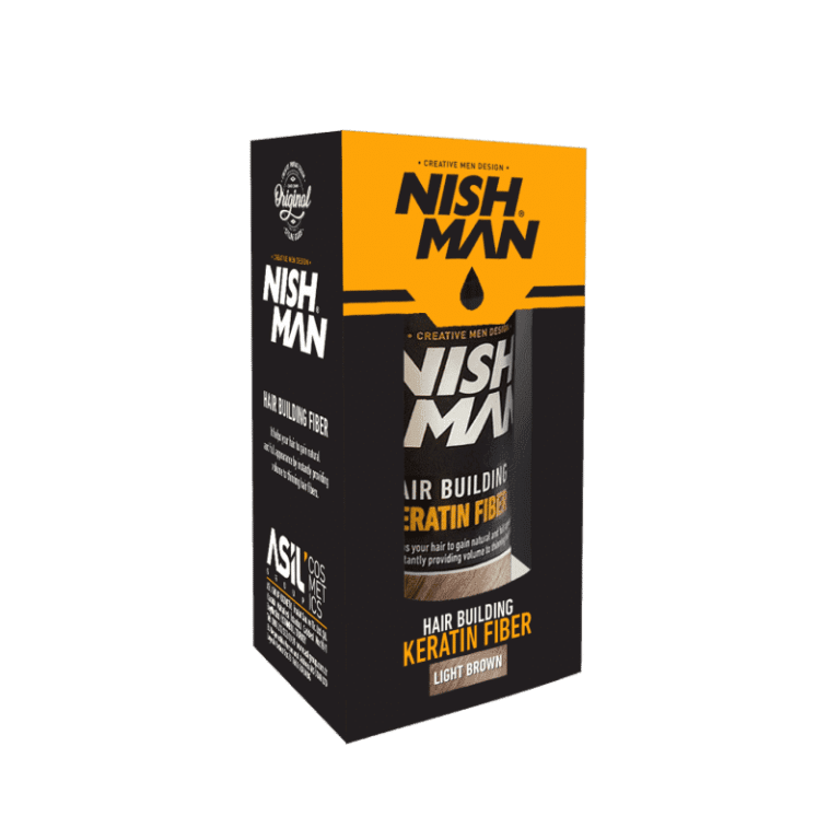 Nishman Hair Building Keratin Fiber Light Brown (21 g), product gallery view 2
