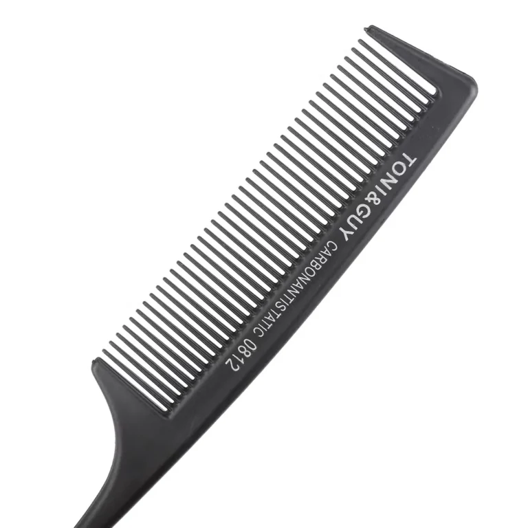 Professional Carbon Tail Comb – Anti-Static & Heat Resistant, product gallery view 4