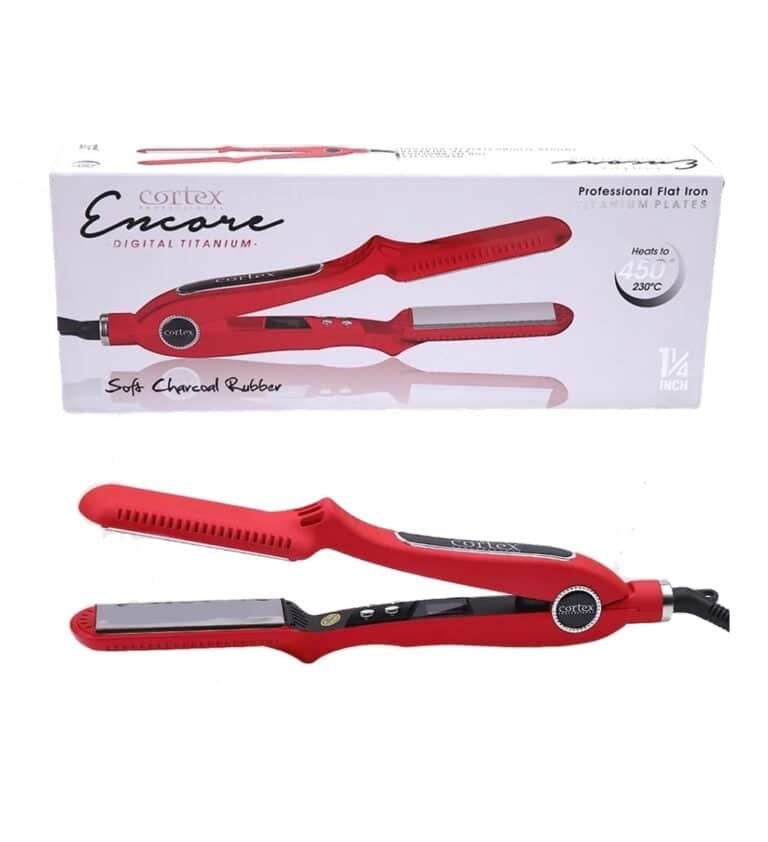 Cortex Professional Encore Red Digital Hair Straightener 3